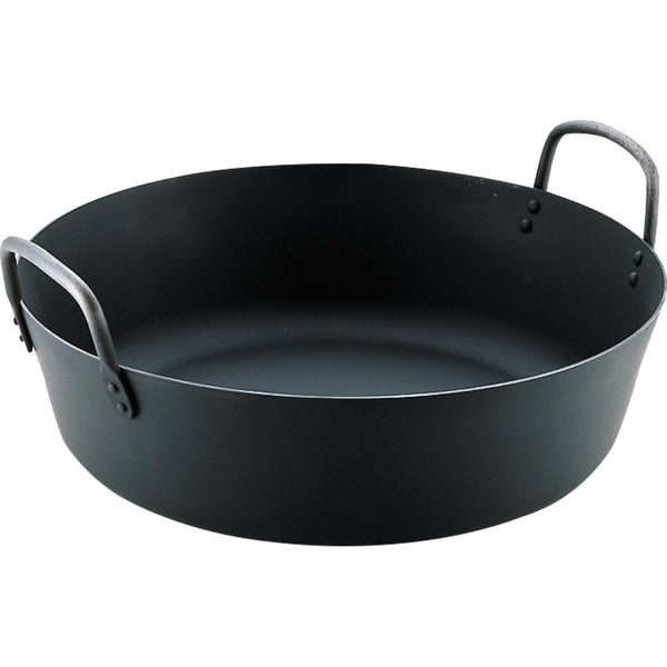 MT　ＩＨ鉄揚鍋３９cm(板厚3.2mm)