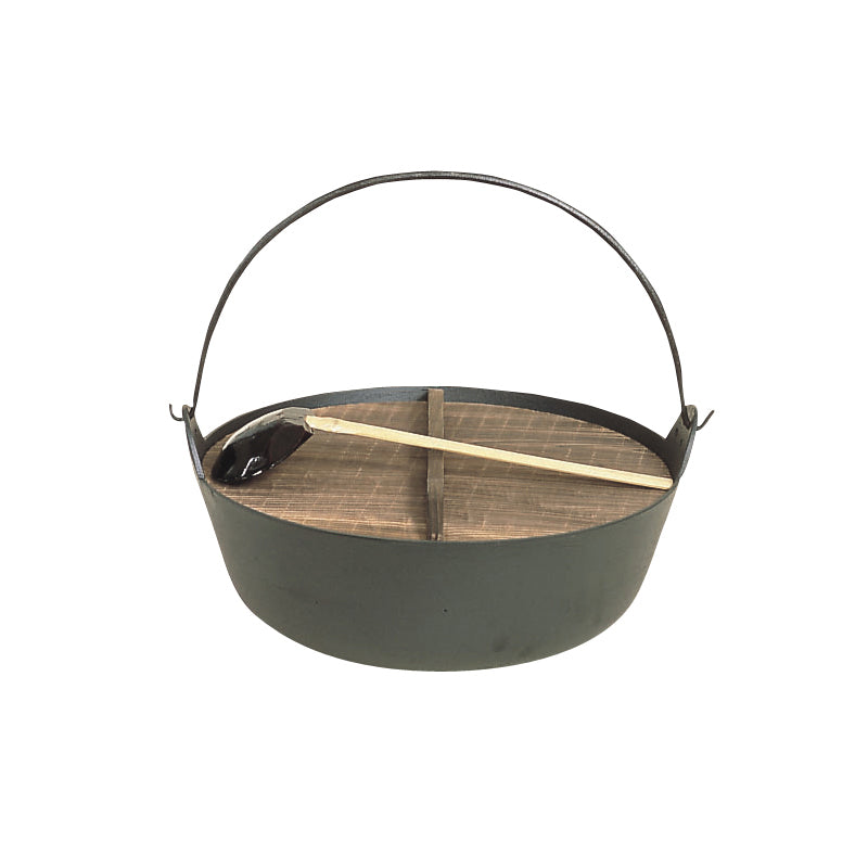 E-32鉄ｼﾞｬﾝﾎﾞ田舎鍋３９cm