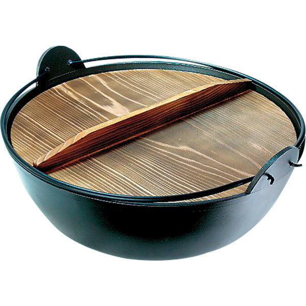 A-33ｱﾙﾐｼﾞｬﾝﾎﾞ田舎鍋36cm