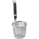 ﾋﾞ)18-8ﾛｰｽﾞ柄うどんてぼ底平(平金ﾌｯｸ)