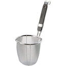 ビ)18-8ﾛｰｽﾞ柄うどんてぼ丸底(平金ﾌｯｸ)