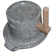 みかげ石ミニ挽き臼φ１３cm