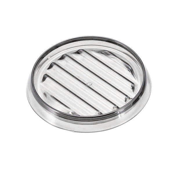 BK丸型ｳｫｰﾀｰﾋﾟｯﾁｬｰ受皿 ｸﾘｱ(小)