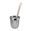 木柄うどんてぼ押え付L-218ｽﾎﾟｯﾄ溶接付