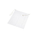 ゴム製腰下エプロン白ＬＬ