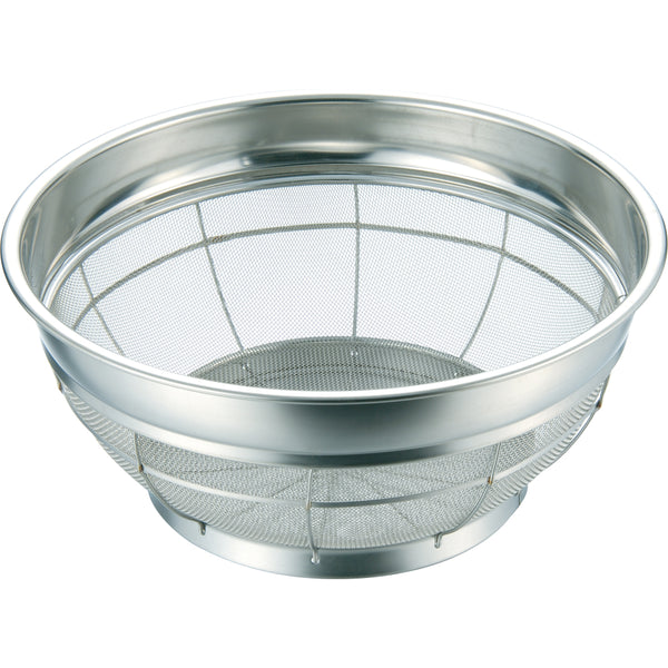 BK18-8浅型ざる(普通目)43cm11ms