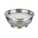 BK18-8浅型ｻﾞﾙ ｶﾗｰﾊﾞｰ付 50㎝ ｲｴﾛｰ