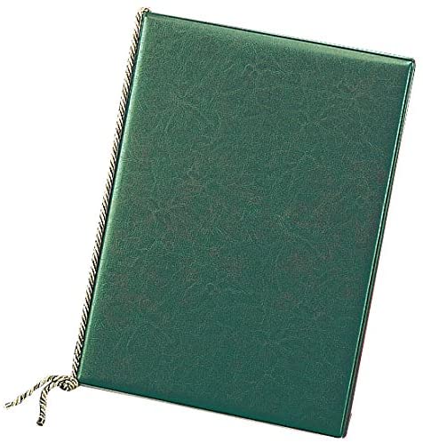 え)LB-400レザータッチﾒﾆｭｰ特大ｸﾞﾘｰﾝ