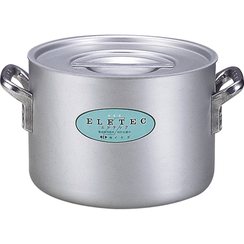 ｴｺｸﾘｰﾝ ｱﾙﾐｴﾚﾃｯｸ半寸胴鍋２４cm