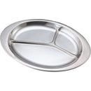 ｴｺｸﾘｰﾝ 18-8小判型ランチ皿１２吋