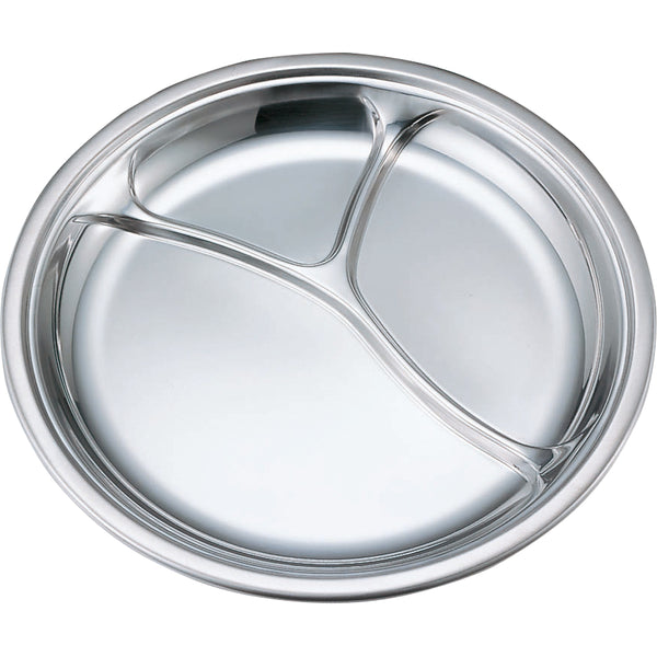 ｴｺｸﾘｰﾝ 18-8丸型ランチ皿