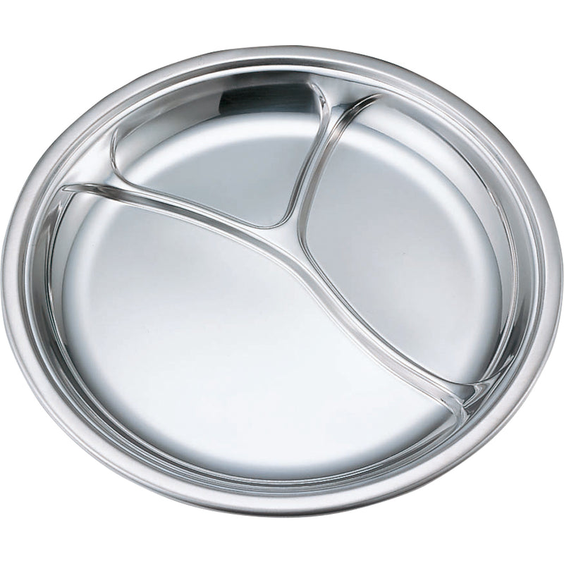 ｴｺｸﾘｰﾝ 18-8丸型ランチ皿