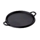 鉄鋳物お好み焼鉄板丸型＊