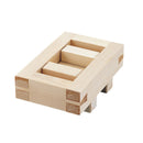 06103桧押し型箱寿司外寸210×135㎜