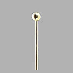 オードブルピン(金メッキ)№１玉付