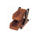 BKオーガナイザー 2段1列ﾌﾞﾗｳﾝ O-2-1-B