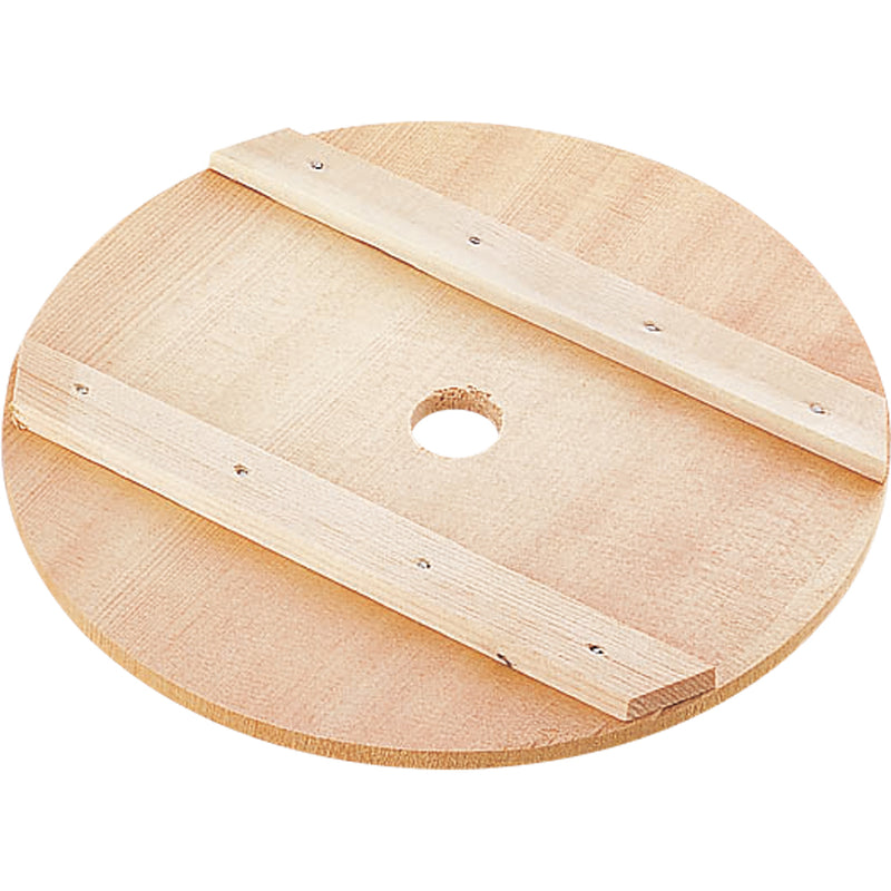 明)木製押し蓋２４cm