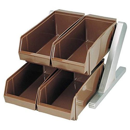 MTDXオーガナイザー２段２列ブラウン