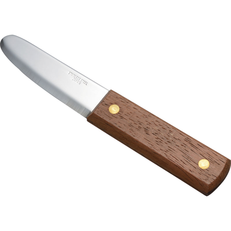 木柄ｽﾃﾝ新型ｵｲｽﾀｰﾅｲﾌﾜｲﾄﾞ片刃