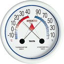 ※ﾀﾆﾀ№5488食中毒注意ｿﾞｰﾝ付温湿度計