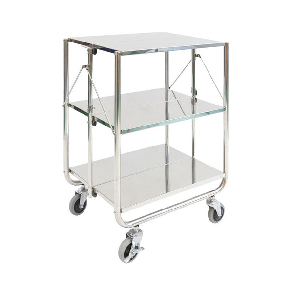 ステンレス折りたたみワゴンSG-53-3