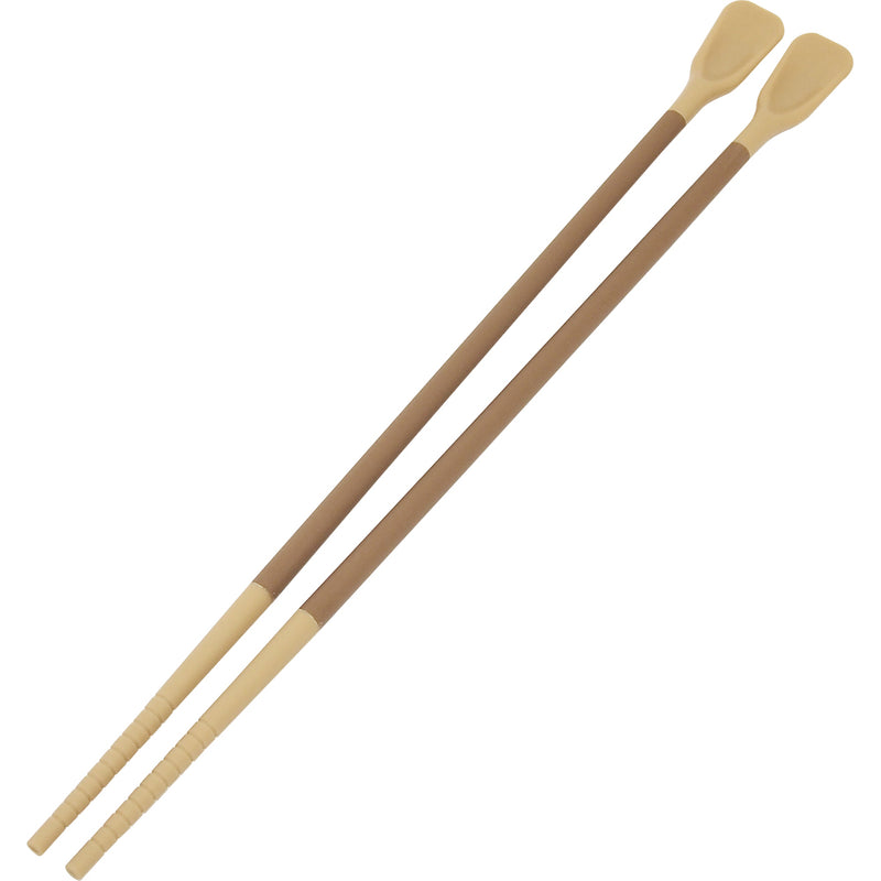 シリコンお料理菜ばし　茶色