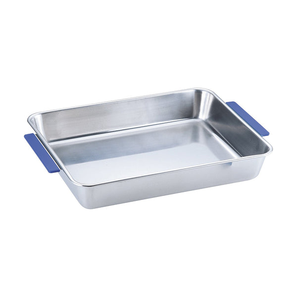 AG18-8カラー取手付角バット１０枚取青