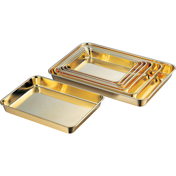 AG18-8金メッキ付浅角バット１８枚取