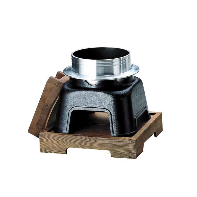 M11-002アルミ大釜かまどｾｯﾄ５合用