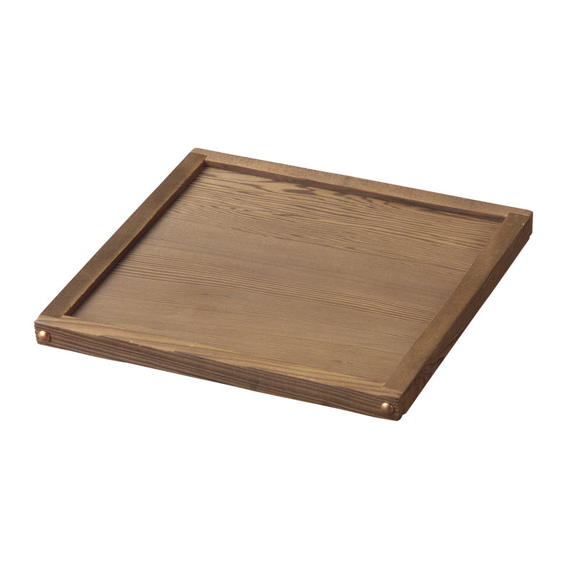 M40-474焼杉敷板渕付１３cm