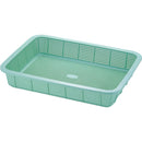 ﾒﾛｳﾀｲﾑ 角かご浅型 中 ﾗｲﾄｸﾞﾘｰﾝ K542LG