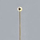 カクテルピン(金メッキ)№１玉付