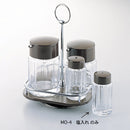 T)MO-4十角木目塩入れ