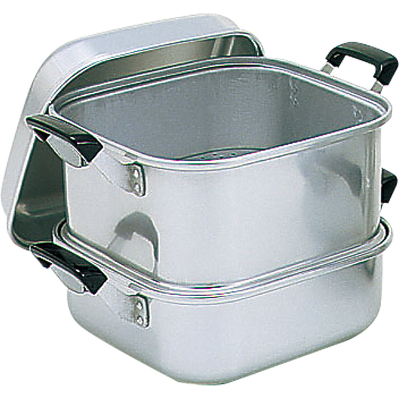 ｱｶｵアルミ角蒸一重２８cm