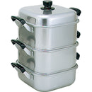 ｱｶｵアルミ角蒸二重３０cm