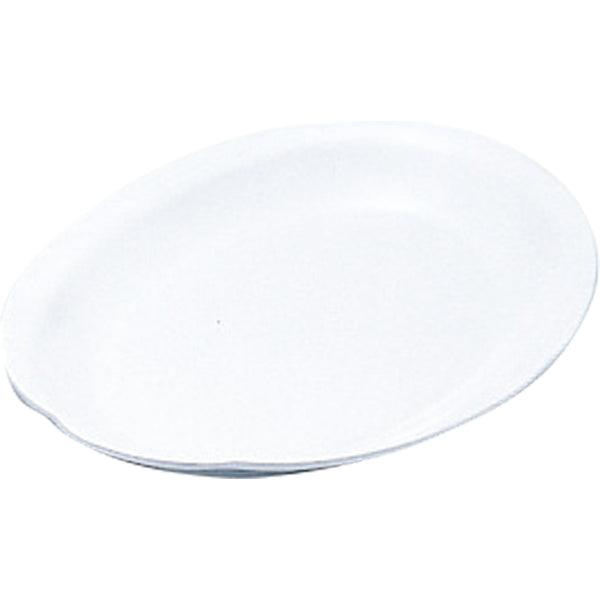 千羽鶴№３５小判皿プラタン型14吋(白)