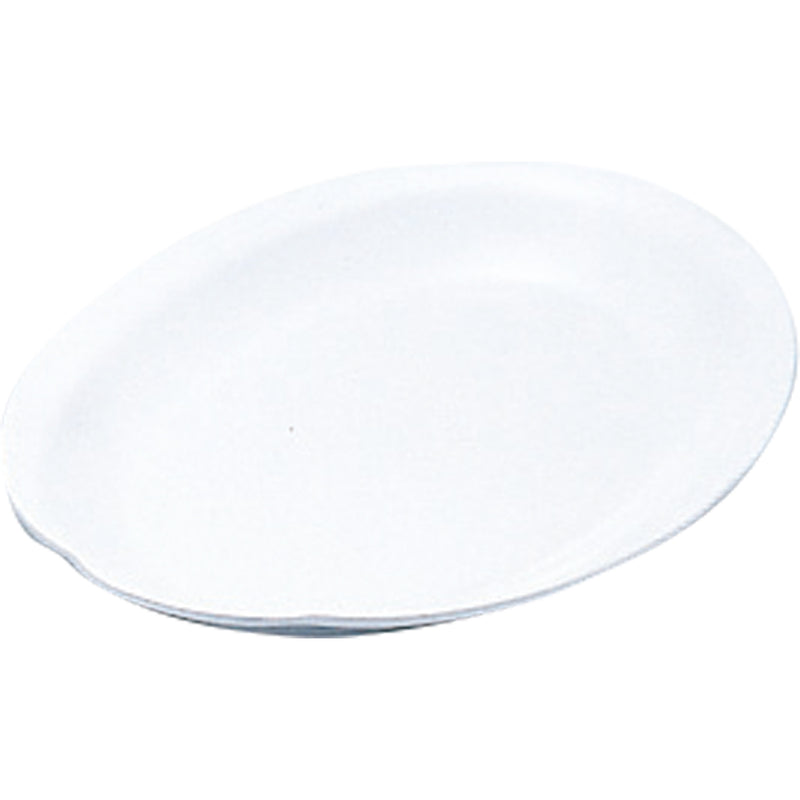 千羽鶴№３５小判皿プラタン型14吋(白)