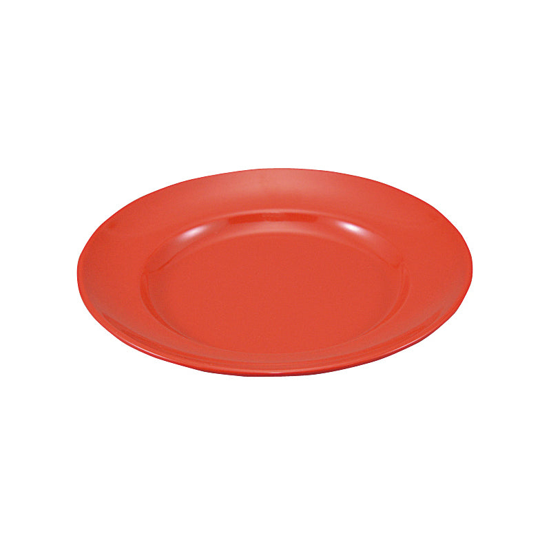 千羽鶴№２６Ａ平皿リム型８吋(赤)