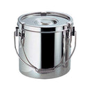 KO18-8給食缶27cm(15L)ツル取手　目盛りなし