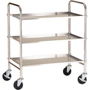 MT18-8ｽﾃﾝキッチンワゴンMT-3溶接ﾀｲﾌﾟ