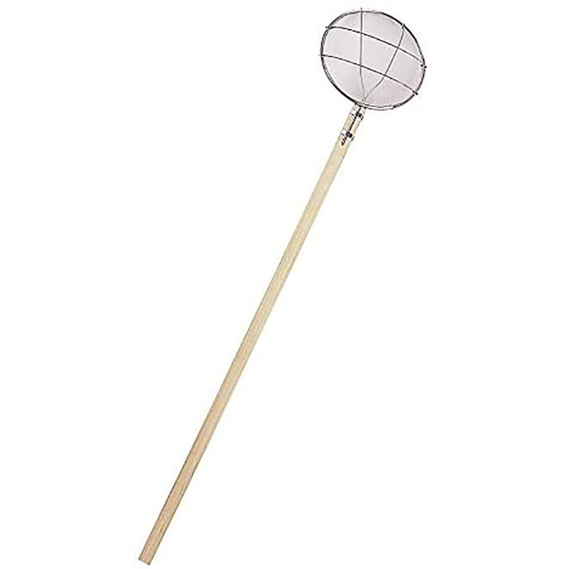 MT給食丸型ｽｸｲ網24cm40ms1.1M木柄