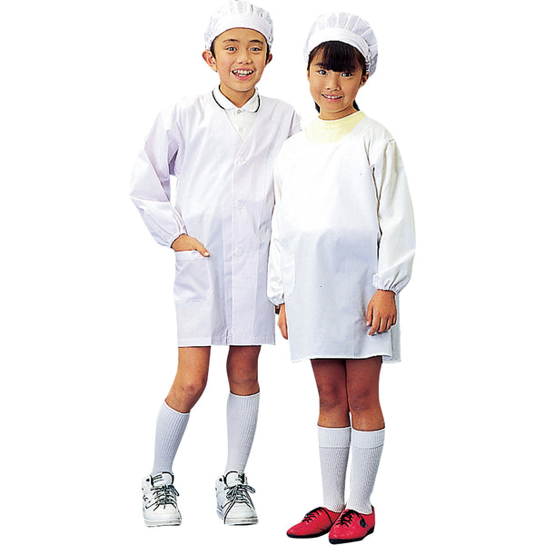 学童給食衣 ｼﾝｸﾞﾙ SKV358 7号 ﾎﾜｲﾄ