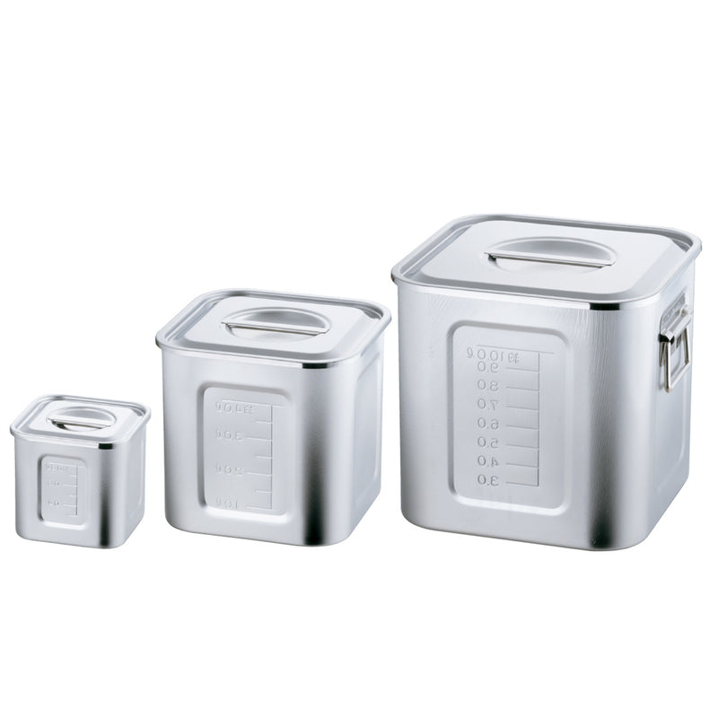 AG 21-0目盛付角型ｷｯﾁﾝﾎﾟｯﾄ 16.5㎝