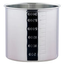 AG18-8深型ｷｯﾁﾝﾎﾟｯﾄ目盛付１２cm身丈