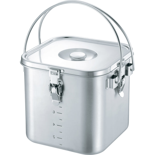 KO 19-0 IH対応角型給食缶 22cm