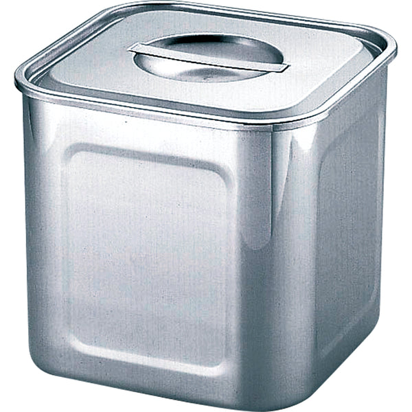 HACCP18-8深型角キッチンポット15cm