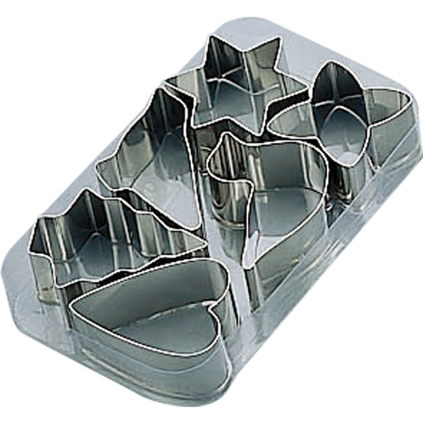 S印№140 18-8クッキー抜型６pcs