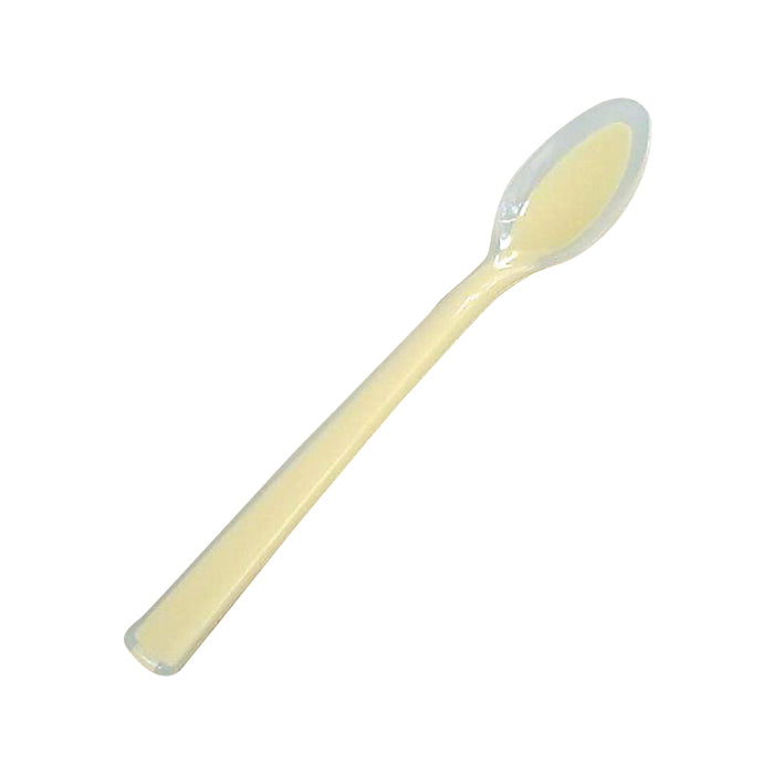 口あたりやさしいｽﾌﾟｰﾝ 一体深型･小 ｲｴﾛｰ