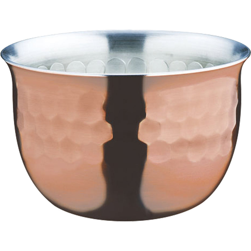 華 ぐいのみ 槌目 銅ミラー 90ml №2433