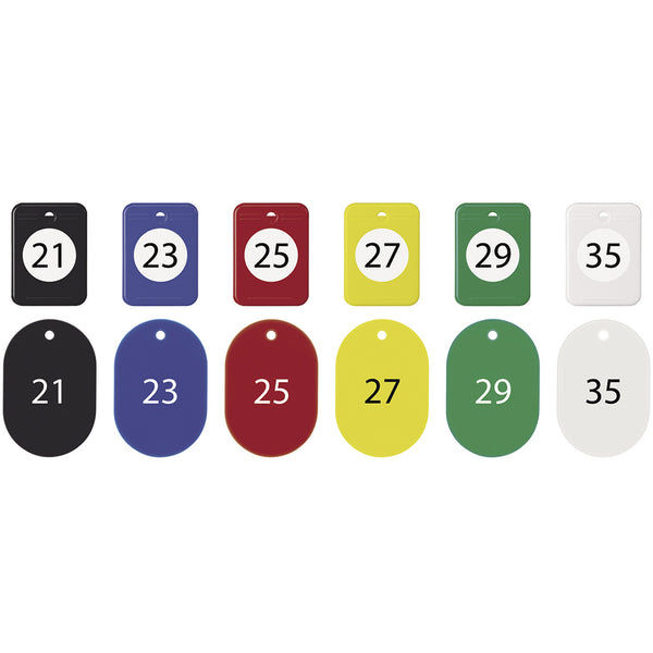 クロークチケット　２１～４０　BF-151-WH白